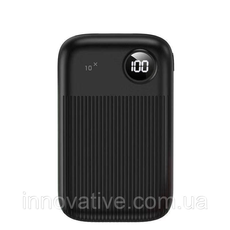 Повербанк Usams US-CD98 10000 mAh з QC3.0 (Чорний)