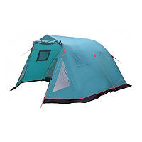 Пятиместная палатка кемпинговая с большим тамбуром Tramp 138121