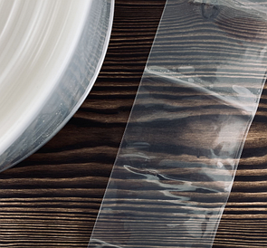 Поліамідна оболонка 65 мм прозора 3м