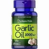 Garlic Oil 1000 mg Puritan's Pride, 100 капсул