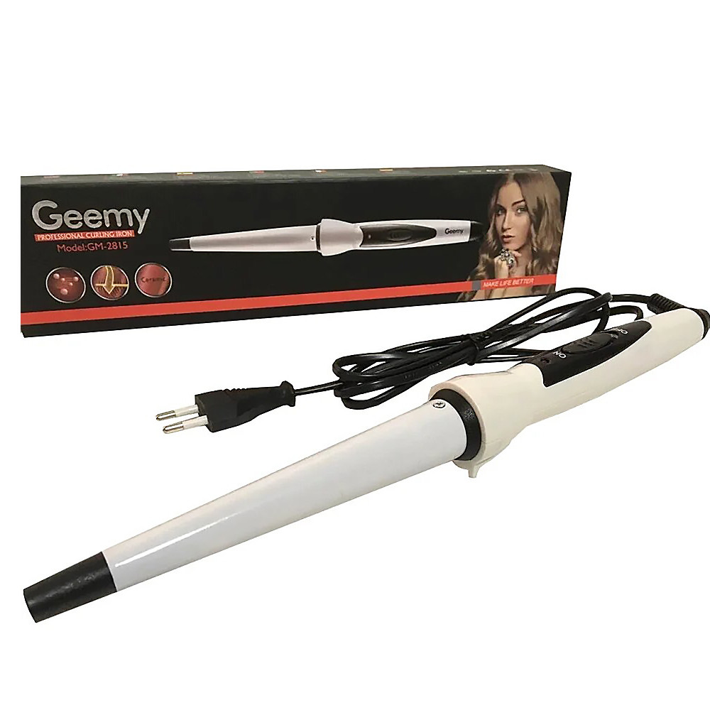 Професійна конусна плойка для волосся Gemei GM-2815