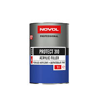 Грунт Акриловий Protec 310 4+1 HS (сірий) 1л+ 0,25л затв-ч H5520 NOVOL