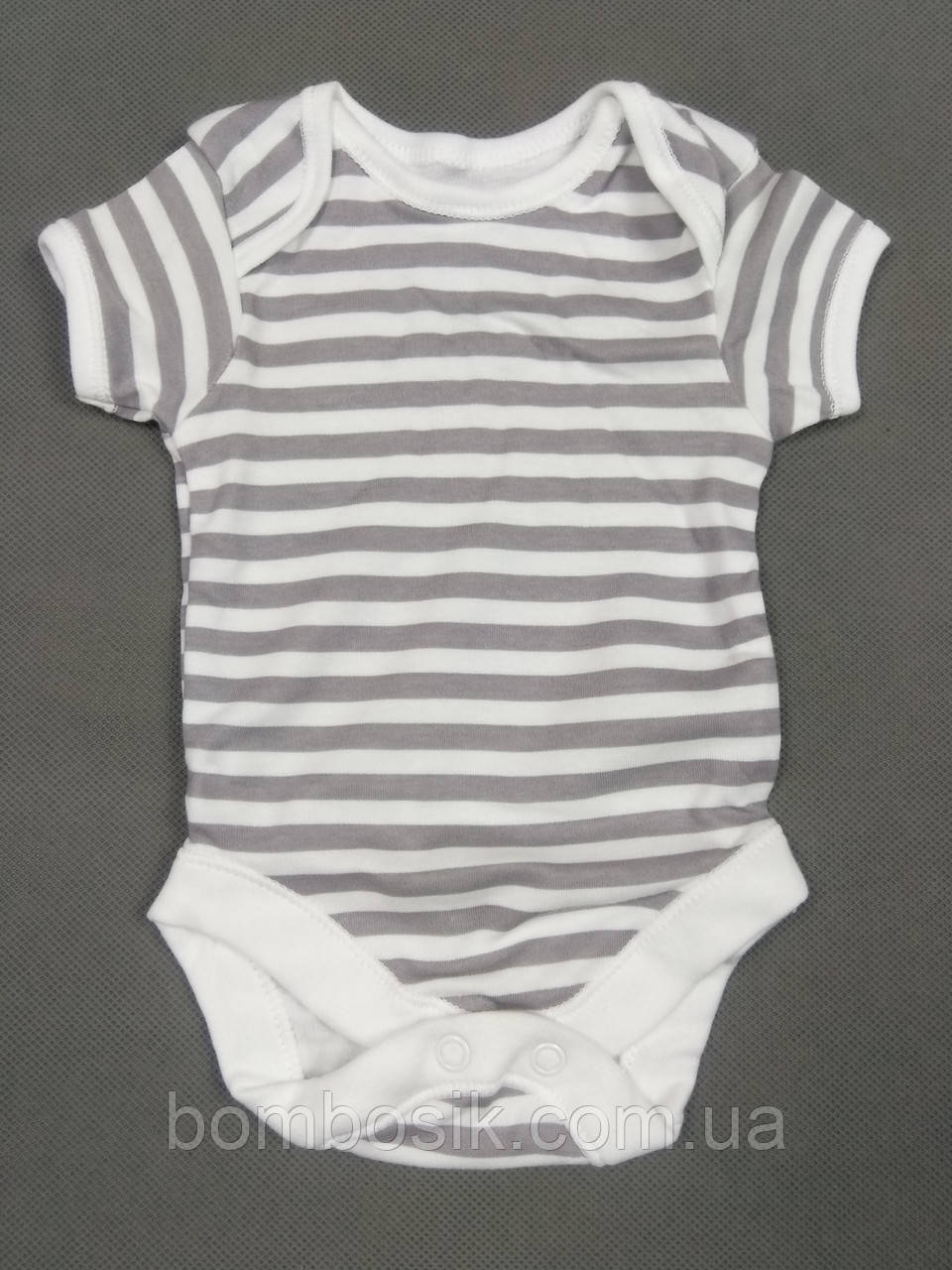 Бодік для хлопчика з коротким рукавом George, First size (50-56см), фото 1