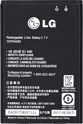 Акумулятор LG BL-44JR E405 Optimus L3 LG P940 Prada 3.0, фото 2