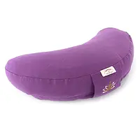 Подушка для медитации и йоги с гречневой шелухой ТМ Идея 46*25*10см Фиолетовый