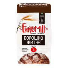 Борошно житнє "EuroMill" 1 кг
