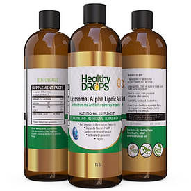 LIPOSOMAL ALPHA LIPOIC ACID 16 OZ. Ліпосомальна альфа-ліпоєва кислота 480 мл, строк до 12/2026