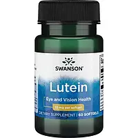 Swanson Lutein Здоровое зрение, 60 капсул