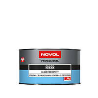 Шпаклівка зі скловолокном FIBER 1,8кг NOVOL