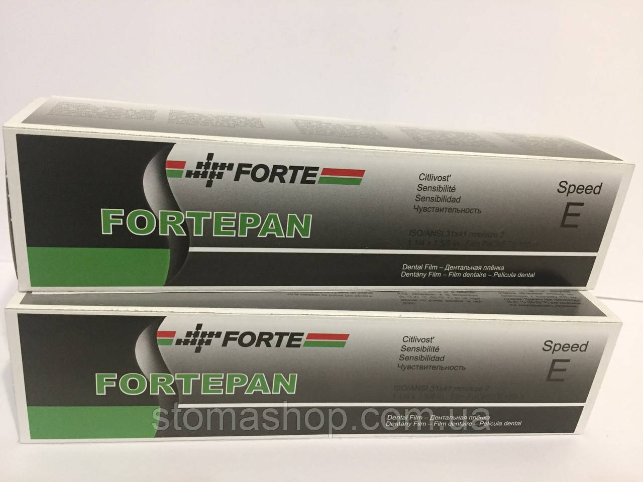 Fortepan E-Speed (Фортепан) 150 кадрів плівка - рентгенівська плівка для стоматології