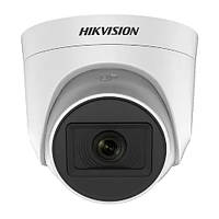 2 Мп Turbo HD відеокамера Hikvision з вбудованим мікрофоном DS-2CE76D0T-ITPFS (2.8 мм)
