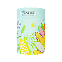 Контейнер для зберігання Суперфудів Добра їжа. Тубус для зручного зберігання.