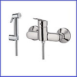 Змішувач ДЛЯ ГІГІЄНІЧНОГО ДУШУ Haiba Nikas Gig, фото 3