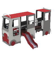 Елемент для дитячого майданчика Тролейбус (Kidigo ТМ)