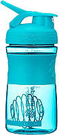 Шейкер спортивний (пляшка) BlenderBottle SportMixer Flip 20oz/590ml Teal, фото 5