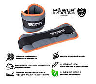 Обтяження для ніг фіксовані Power System 1 kg PS-4046 (пара), фото 11