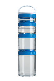 Контейнер спортивний BlenderBottle GoStak Starter 4 Pak Blue (ORIGINAL)