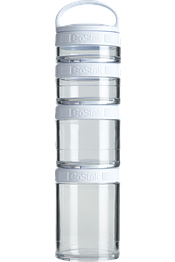Контейнер спортивний BlenderBottle GoStak Starter 4 Pak White (ORIGINAL)