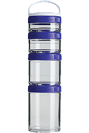 Контейнер спортивний BlenderBottle GoStak Starter 4 Pak Purple (ORIGINAL)