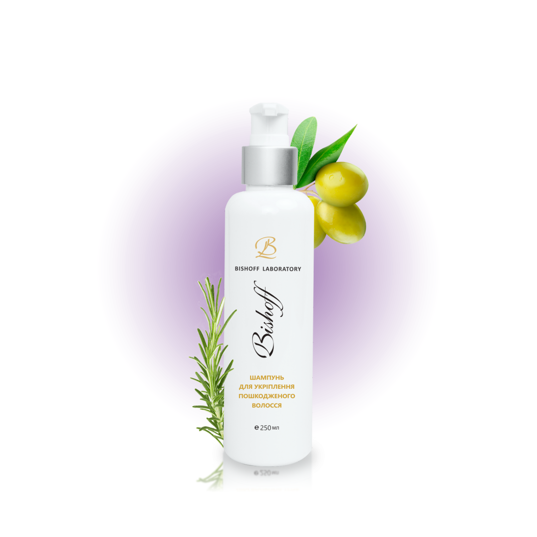 Шампунь для укріплення пошкодженого волосся 250мл, фото 1