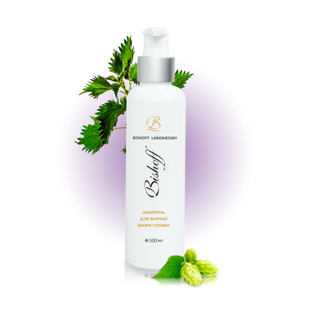 Шампунь для жирної шкіри голови 500мл, фото 1