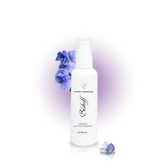 ЕМУЛЬСІЯ для зняття макіяжу з маслом фіалки 100мл, фото 1