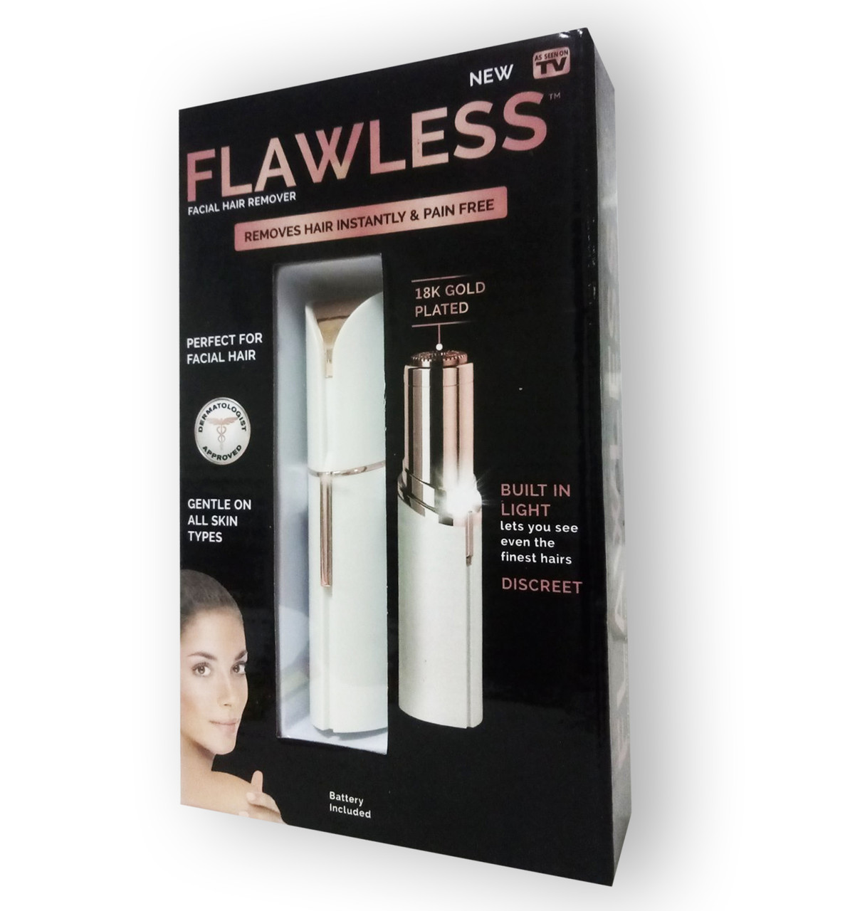 FLAWLESS - ЖІНОЧИЙ ЕПІЛЯТОР (ФЛАВЛЕСС), фото 1