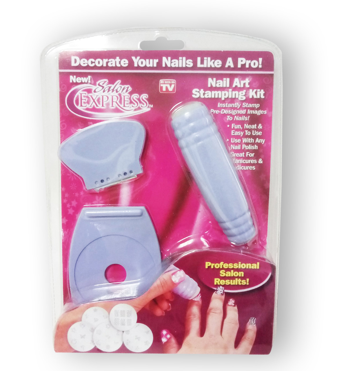 Salon Express - Набір для нанесення візерунків на нігті (стемпінг), фото 1
