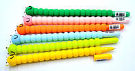 Набір ручок гелевих 0.5 мм BP5012 Caterpillar (6шт), фото 6