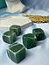 Зелений авантюрин, кубик 2*2 см, оброблений натуральний мінерал, вага 15-20 грам, фото 10