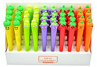 Набір ручок масляних 0.7 мм BP5020 Fresh vegetable (5шт), фото 6