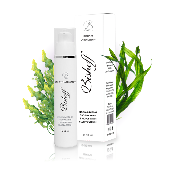 МАСКА глибоке зволоження з морськими водоростями 50мл, фото 1