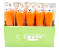 Набір ручок масляних 0.7 мм BP5027 Squishy Carrot (2шт), фото 10