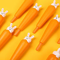 Набір ручок масляних 0.7 мм BP5027 Squishy Carrot (2шт), фото 11