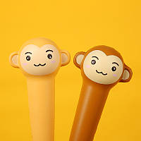 Набір ручок масляних 0.7 мм BP5028 Squishy Monkey (2шт), фото 8