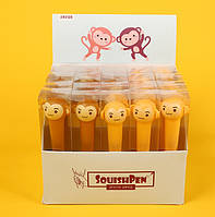 Набір ручок масляних 0.7 мм BP5028 Squishy Monkey (2шт), фото 10