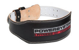 Пояс для важкої атлетики Power System PS-3100 Power шкіряний Black XXL
