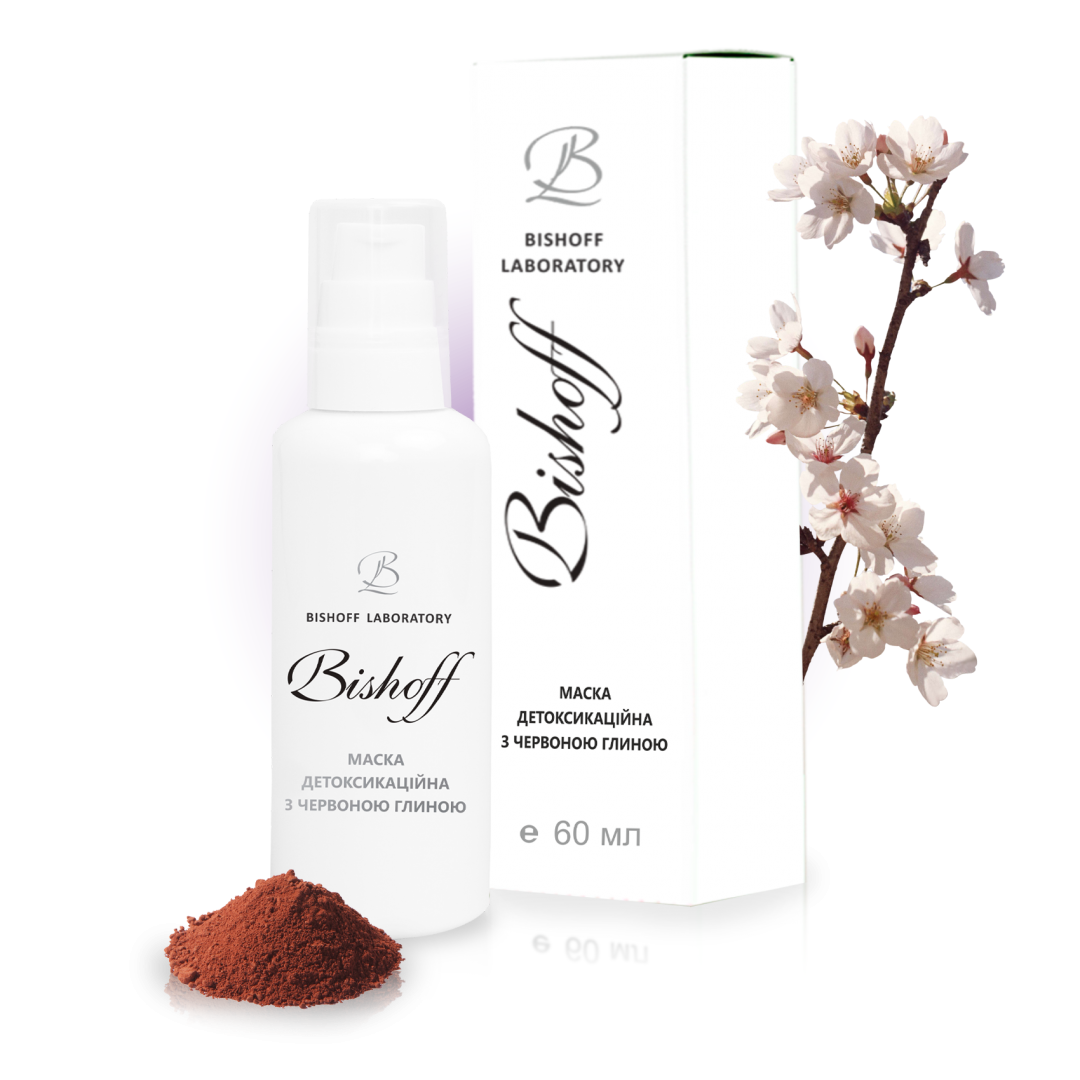МАСКА детоксикаційна з червоною глиною 60мл, фото 1