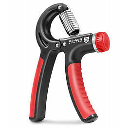 Еспандер кистьовий Power System PS-4021 з регульованим навантаженням 10-40 кг.  Power Hand Grip Black