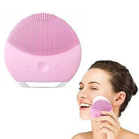 Масажер для глибокого очищення обличчя forever силіконова щітка що очищає від зморшок акумуляторна