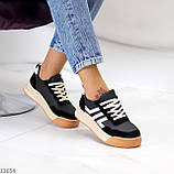 Черные миксовые повседневные женские кроссовки мультиколор весна 2022 (обувь женская), фото 4
