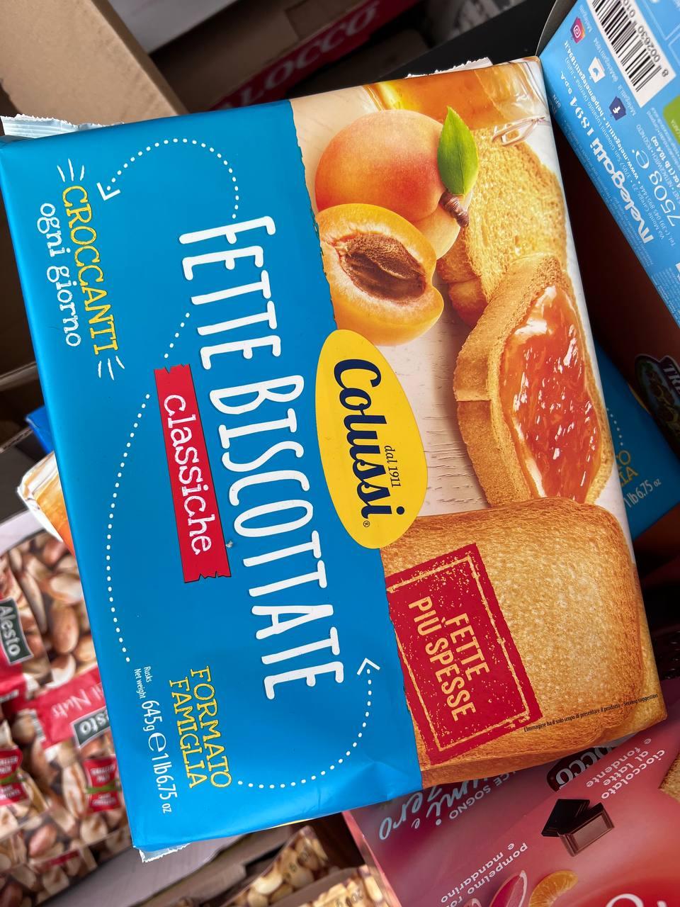 Гренки 😍 пшеничні Colussi "Fetite Biscottate" 645 гр. Італія
