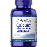 Puritan's Pride Calcium Magnesium And Vitamin D3 120 tab