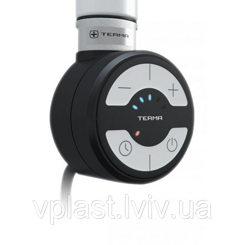 Тен з терморегулятором для рушникосушок Terma MOA 600W (чорний)