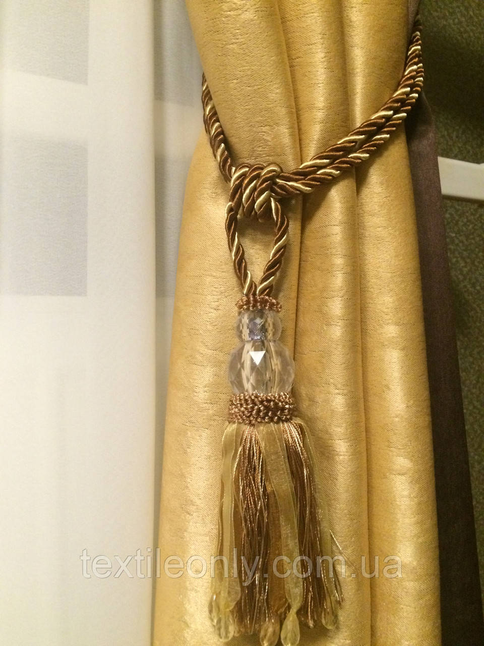 Пензлі для штор, склярус колір світло-коричневий, бежевий Туреччина