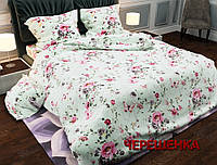 Ткань для постельного белья Полиэстер 75 PL2218 (60м) цветочный принт на светлом