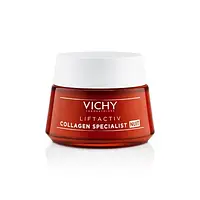 Vichy Collagen Specjalist, ночной крем против морщин, 50мл .Польша, Большой срок годности