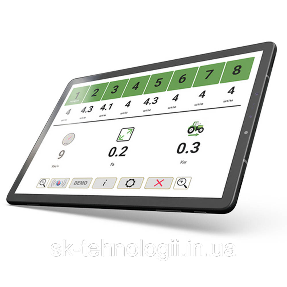 Система Контролю висіву насіння для пропашних сівалок АГРО 8 ANDROID, фото 1