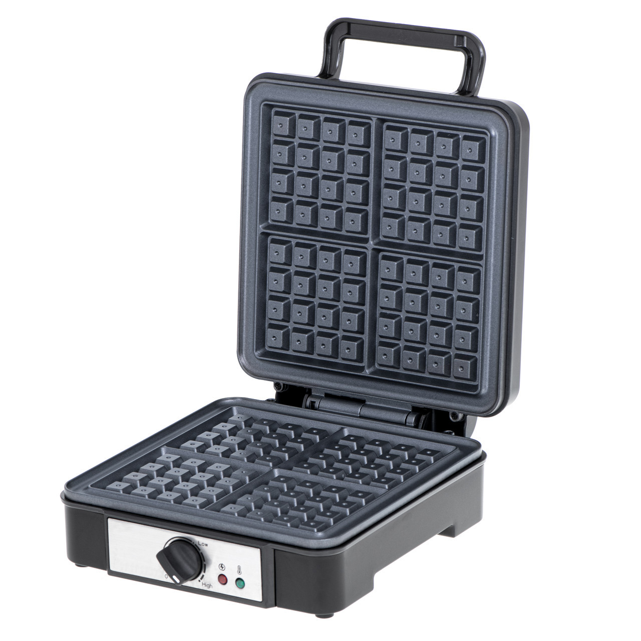 Вафельниця бельгійських вафель з терморегулятором Adler AD 3049 XL 1800Вт. 4 вафлі