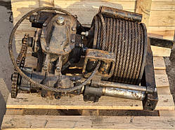 Лебідка з редуктором, поперечиною і тросоукладачем у зборі 4310-4501010 Камаз (ОРИГІНАЛ)